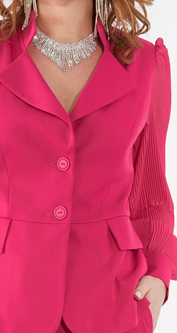 Красивый брючный костюм плиссе (50) Киев - изображение 3