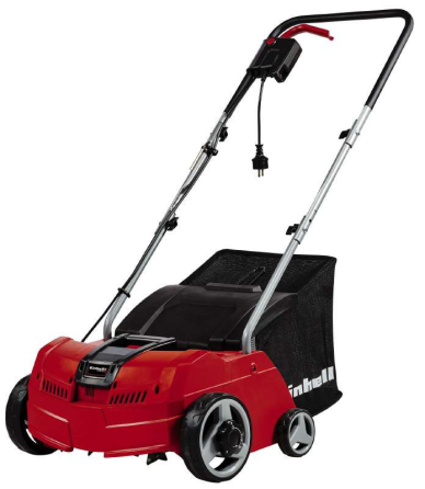 Потужний скарифікатор електричний Einhell GC-SA 1231/1 : 1200 Вт,  для газонів S=300 м², висоти скошування 3 рівня, до 9 мм Київ