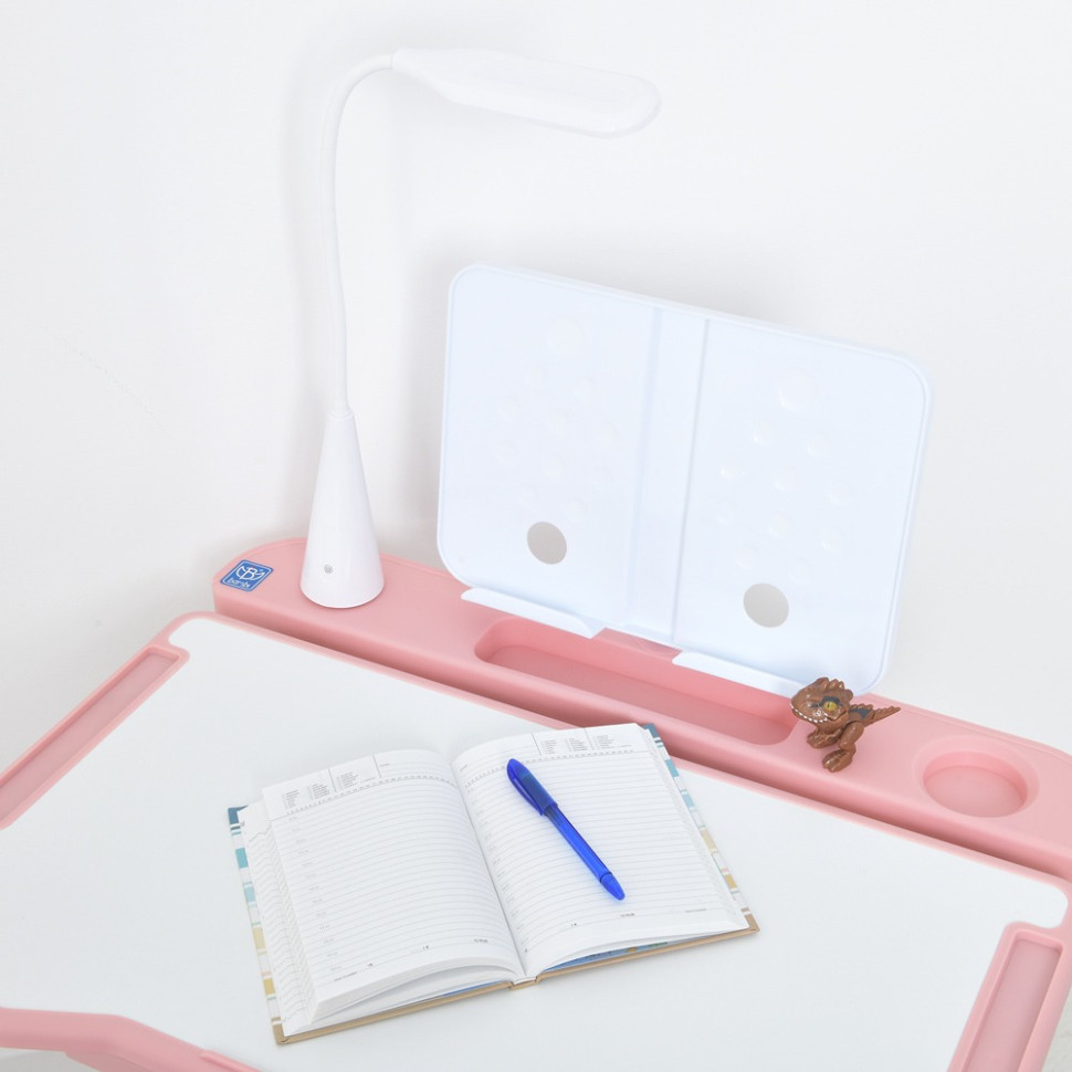 Детская Парта M 5068-8-2 со стулом, розовый, подставка для книги Винница - изображение 2