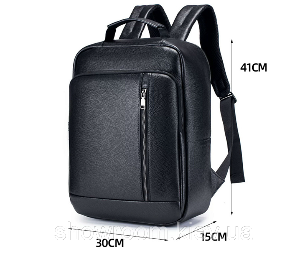 Чоловічий шкіряний рюкзак Leather Collection (9252) Київ - фото 3