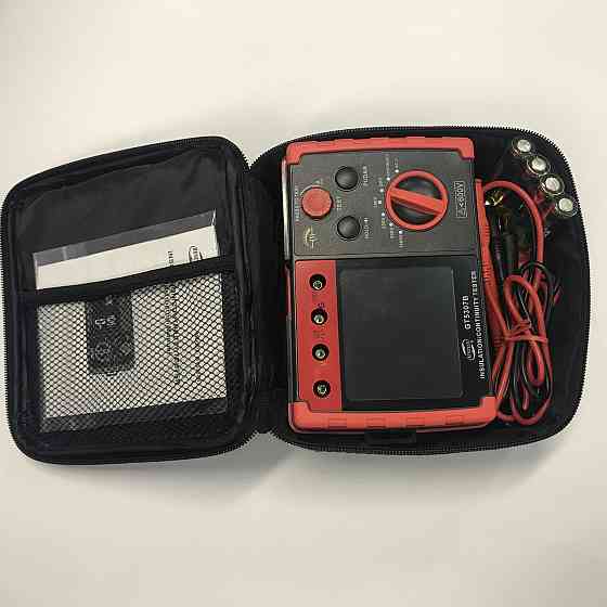 Тестер для опору ізоляції (мегаомметр) (0-5,5 ГΩ) BENETECH GT5307B Чернігів