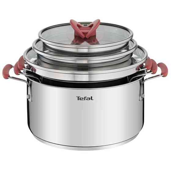 Набір посуду Tefal Opti Space 6 предметів (G720S674) ( Нержавіюча сталь ) Харьков