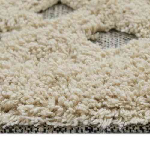 Килимок для підлоги туалетних та ванних кімнат СОФТА 45x75 TM Dariana бежевий з ромбами Житомир