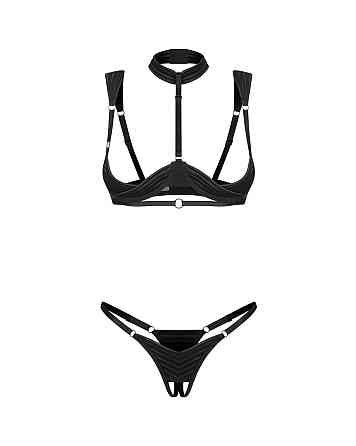 Комплект Obsessive Roccele 2-pcs crotchless set S/M Sex Aura Київ