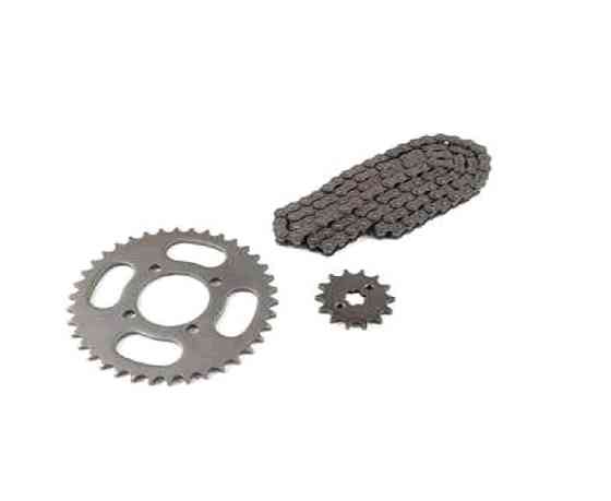 Зірки трансмісії (пара) мопед Дельта 428-14T + 428-42T (+ланцюг 112L) (est) Мукачево