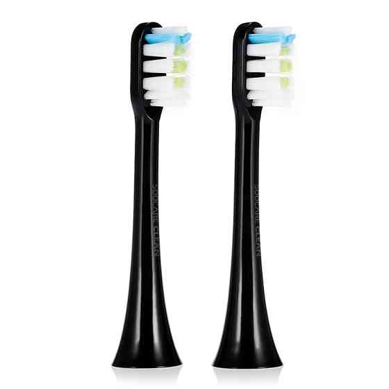 Насадка для зубної щітки Xiaomi SOOCAS X1/X3/X5 BH01B (Чорні, 2 шт) Николаев
