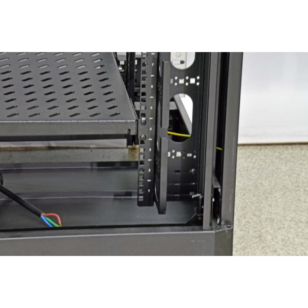 Боковий організатор кабелю з кришкою до шаф CMS MGSE 42U, сірий Киев - изображение 11