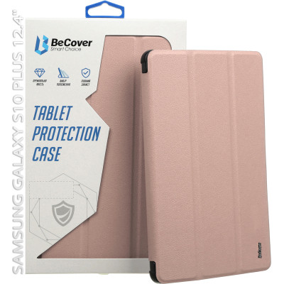 Чехол для планшета BeCover Smart Case Samsung Galaxy Tab S10 Plus (SM-X820/SM-X826) 12.4" Rose Gold (712240) Винница - изображение 7