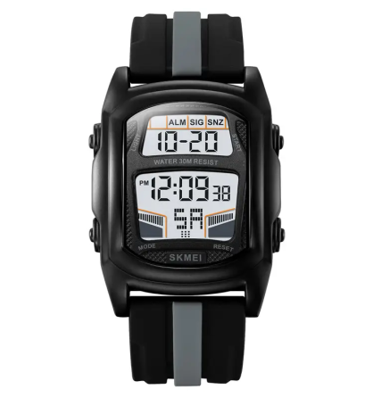 Часы наручные мужские Skmei 2203 (Черный с серым) Киев