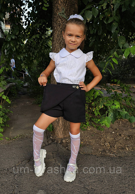 Юбка-шорты черная 128-152 Кривой Рог - изображение 4