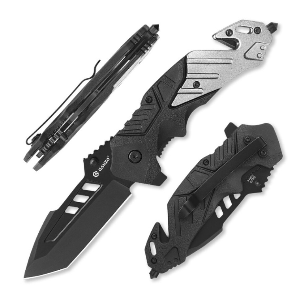 Ніж складаний Ganzo G629-GY сірий Київ - фото 2