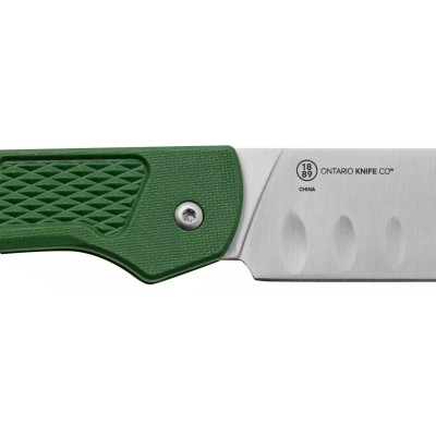 Ніж Ontario Knife Camp Plus Santoku Green (ON4305) Вінниця - фото 3