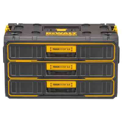 Ящик для инструментов DeWALT TOUGHSYSTEM 2.0, 555х355х305 мм., модуль на 3 ящика (DWST08330-1) Винница