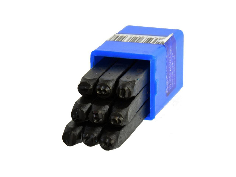 Клейма цифрові "GeKo" висотою  4 мм, комплект 9 шт. (0-9) Киев - изображение 1