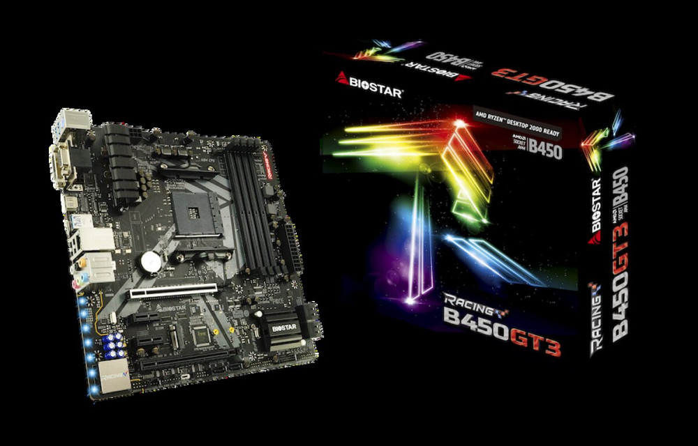 Материнська плата Biostar B450GT3 (sAM4,  AMD B450 , PCI-Ex16) Киев - изображение 1