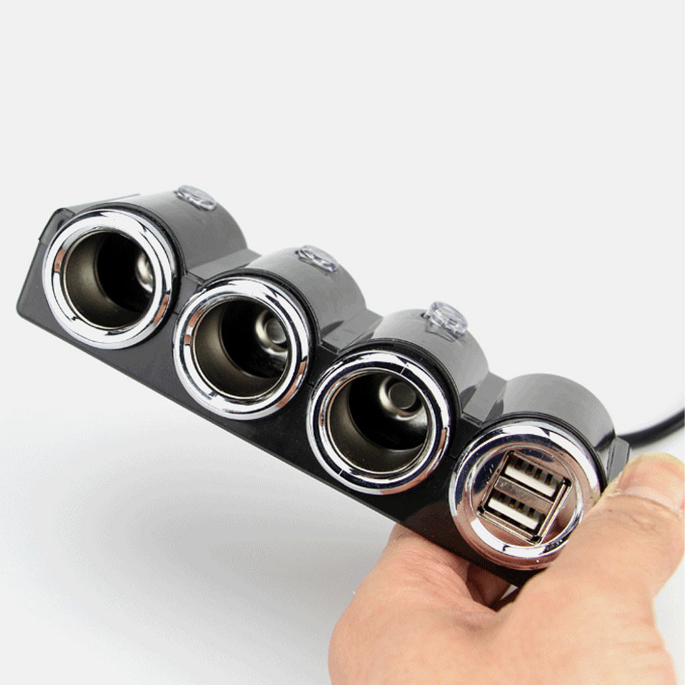 Автомобільний зарядний пристрій прикурювач 2хUSB,120W,CTC-611 SBR Київ - фото 9