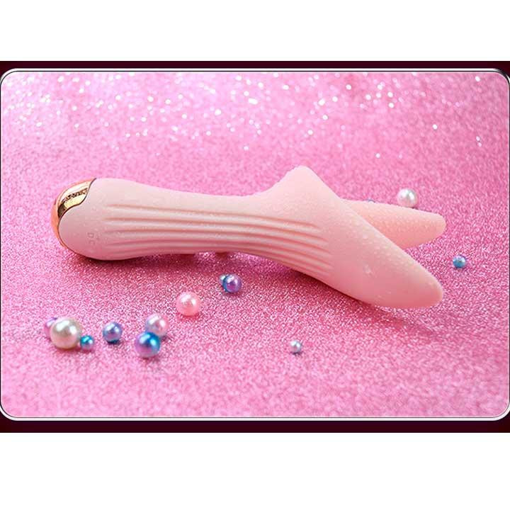 Вібратор лізун Flower Tongue USB - Світло-рожевий - Вібратори Вінниця - фото 4