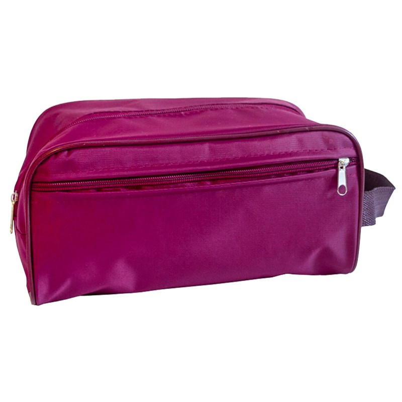 Плотная дорожная косметичка-несессер K011-wine (Винный) Сумы - изображение 4