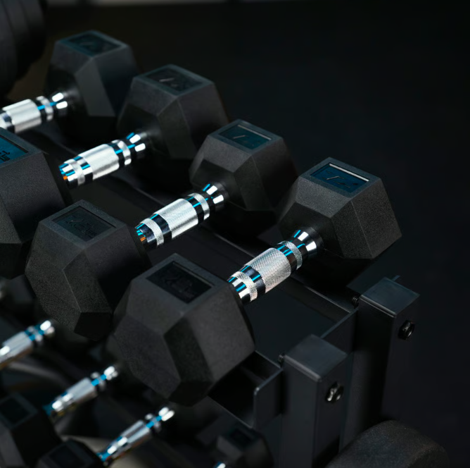 Стійка 3-рівнева для гантелей, грифів та гирь Trex Sport TX-075DR Київ - фото 8