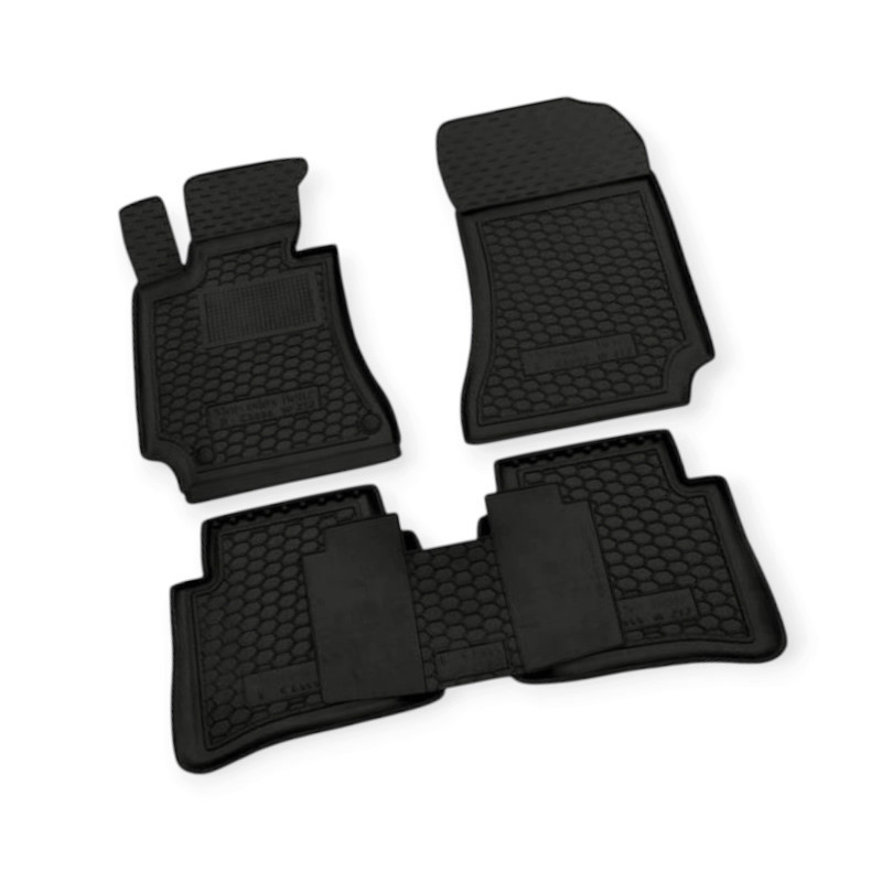 Коврики Мерседес w212 2009-> борт 2,5см, с перемычкой салона Мукачево - изображение 1