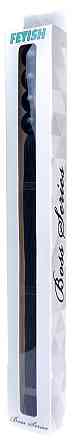 Силиконовый флогер ( длина 37 см ) Fetish Boss Series - Silicone Whip Black 14