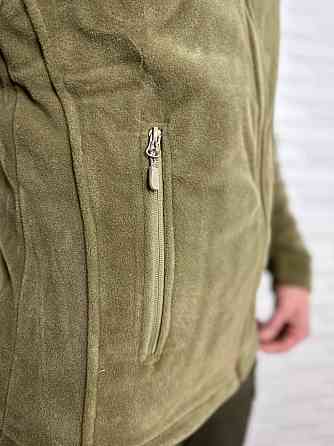 Чоловіча флісова кофта Flas Polar з велкро під шеврони та патчі Пісочний, L Київ