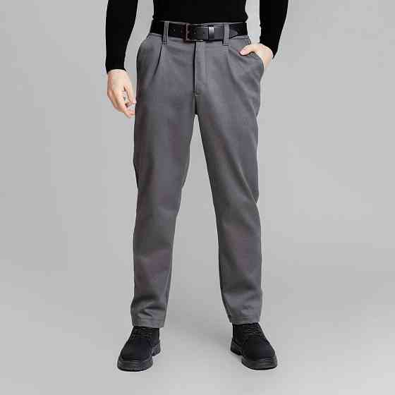 Штани Pobedov котонові чоловічі темно-сірі, Штани Pobedov Gentle темно-сірі Київ