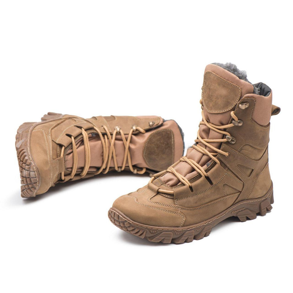 Зимові теплі тактичні високі берці кайот 40 (26) Харьков - изображение 9