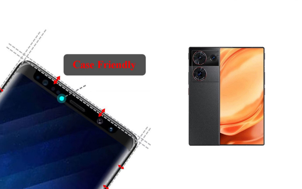 Захисне скло HyperGlass Pro для ZTE Nubia Z50 Ultra – максимальна чутливість та захист Київ - фото 4