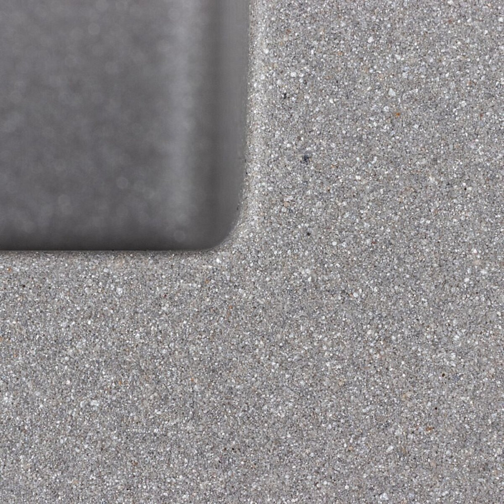 VALESO Кухонна гранітна мийка 5750 DAVINA VALESO сірий мусон Коломыя - изображение 8