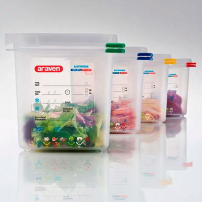 Пищевой контейнер Araven з кришкою GN 1/3 h-6,5 см 2,5 л (03029) Винница - изображение 2