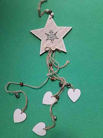 Декор на новый год Звезда Melinera 40 см разноцветный Киев