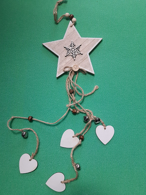 Декор на новый год Звезда Melinera 40 см разноцветный Киев - изображение 1