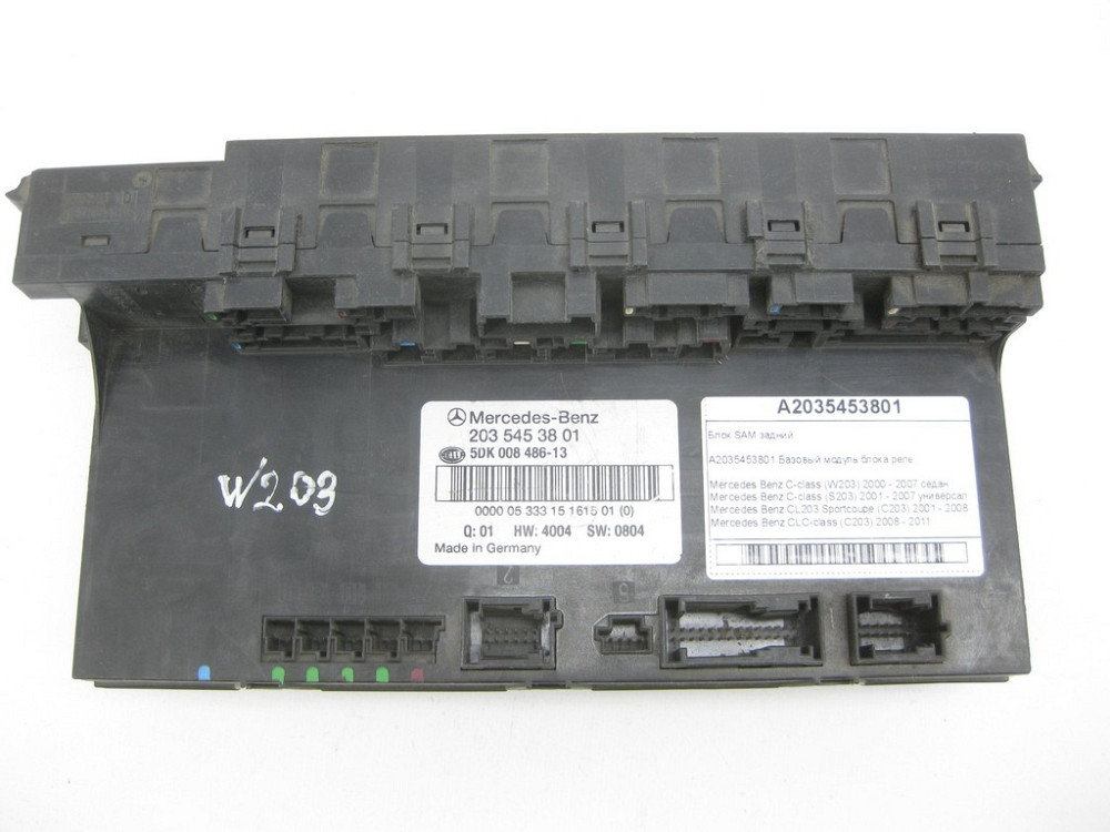 Mercedes-Benz  A2035453801 Блок SAM задній C-class W203 CLK Coupe C209 C-class S203 CL203 Sportcoupe CLC C203 Одеса - фото 6