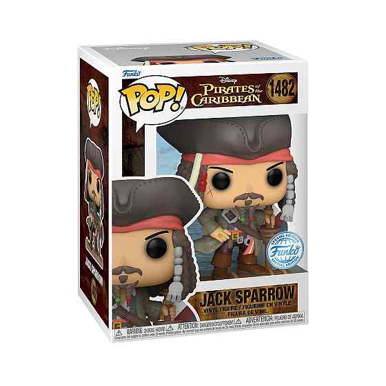 Ігрова фігурка Funko POP! серії Пірати Карибського моря - Джек Спарроу Дніпро