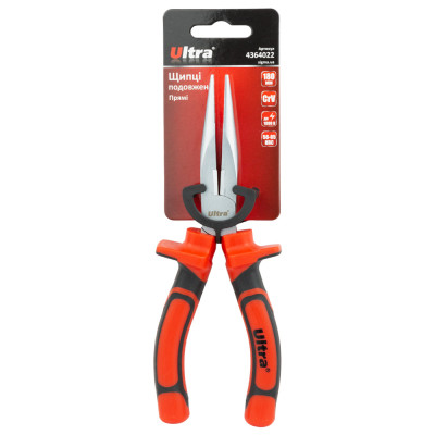 Плоскогубці Ultra довгогубці прямі 180мм VDE 1000В CrV (4364022) Вінниця - фото 9