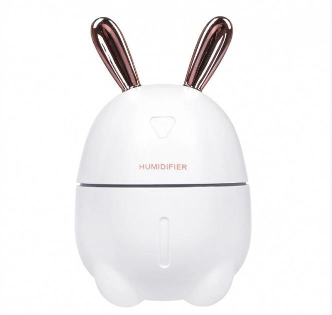 Зволожувач повітря та нічник 2 в 1 Xo Humidifiers Rabbit з фільтром для води Білий / 3900 Дніпро - фото 3