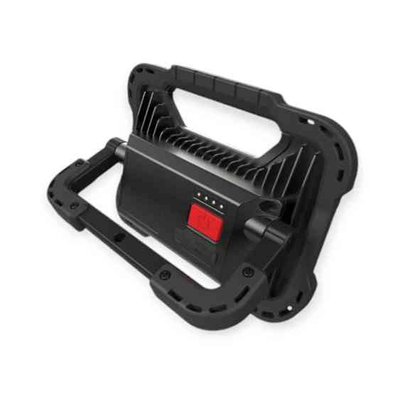 Акумулятор прожектор. 20w cob 7,2w, 2 режими, powerbank 5 ач (вихід usb 5v), ip65 світлодіод. Мукачево