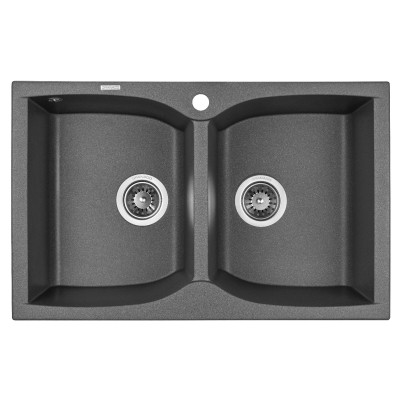 Мийка кухонна GRANADO CORDOBA grafito (gr1209) Вінниця - фото 1