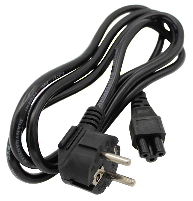 Кабель живлення 220V для ноутбука, клевера, мікімаус Дніпро - фото 1