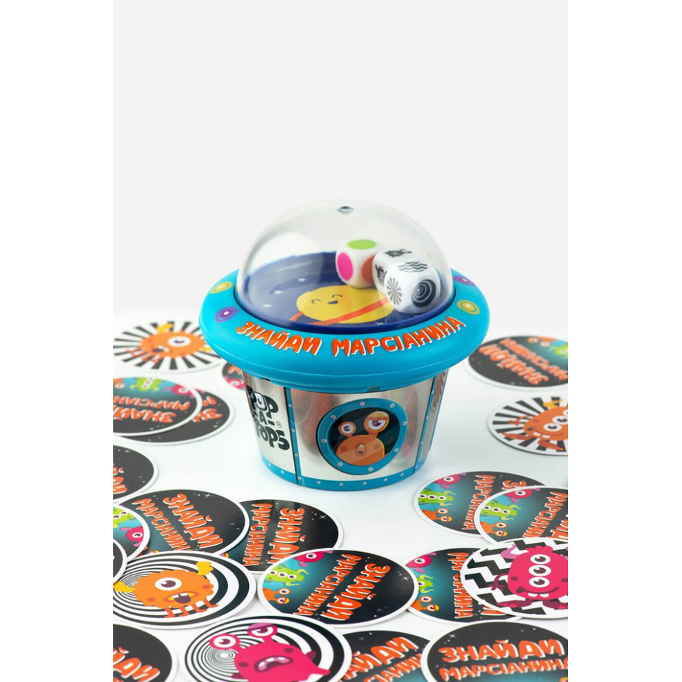 Настільна гра "Pop-A-Tops: Знайди марсіанина" FGS62 українською мовою Вінниця - фото 5