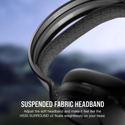 Наушники Corsair HS35 Surround v2 Multiplatform Gaming Carbon (CA-9011386-EU) Винница - изображение 8