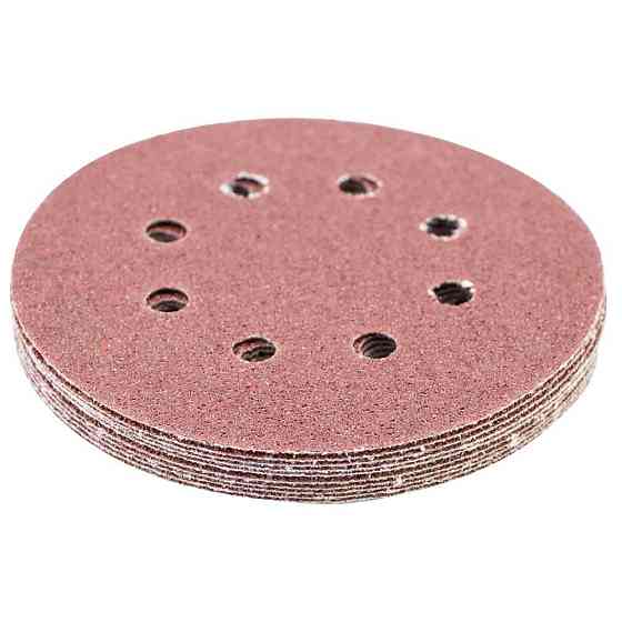 Шлифовальный круг 8 отверстий Ø125мм P40 (10шт) SIGMA (9122631) Киев
