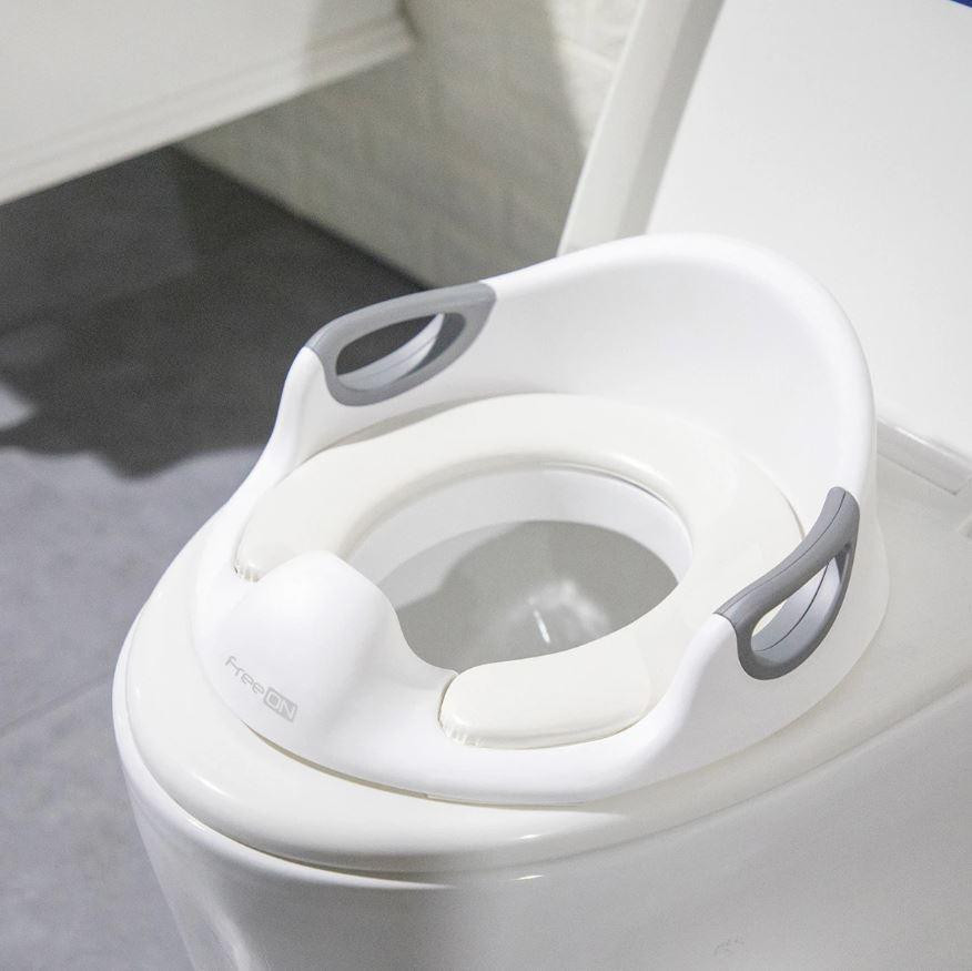 Дитяче сидіння для унітазу FreeON White-Grey Київ - фото 2