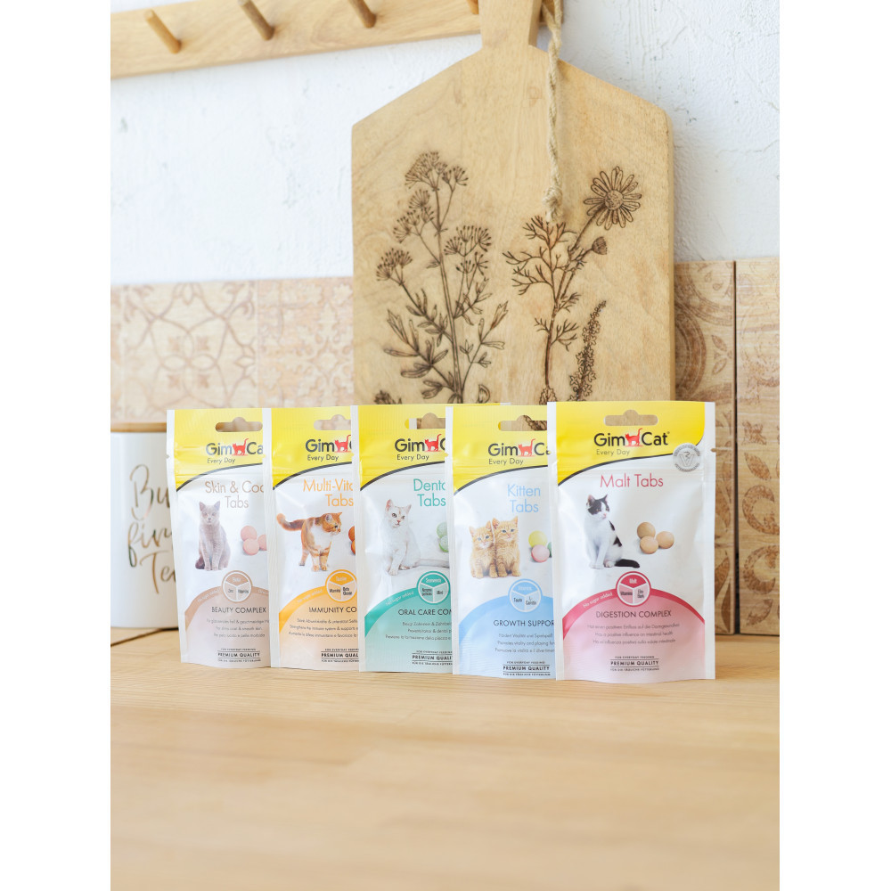 Витамины GimCat Every Day Malt Tabs для котов, 40 г Винница - изображение 4