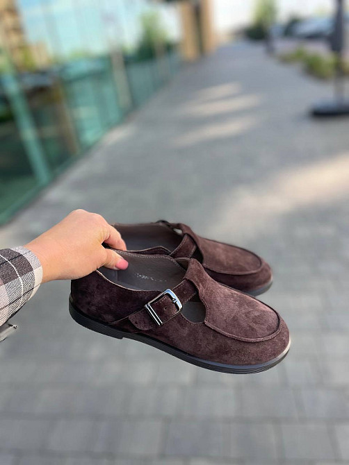 Vanessa Лофери жіночі VANESSA T-304-02 шоколадні (весна-осінь, замша натуральна) (5830) Коломыя - изображение 10