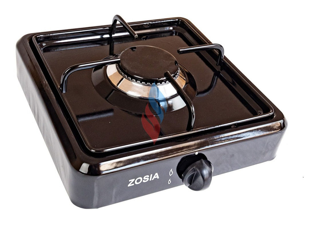 Газова плита Zosia одноканфорна чорна Київ - фото 1