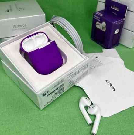 Новая поставка!! Наушники аэрподс 2 Lux качества + чехол в подарок. Харьков