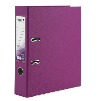 Папка - регистратор Axent А4+ односторонняя 7.5 см Сиреневая (D1714-26C) Винница - изображение 1