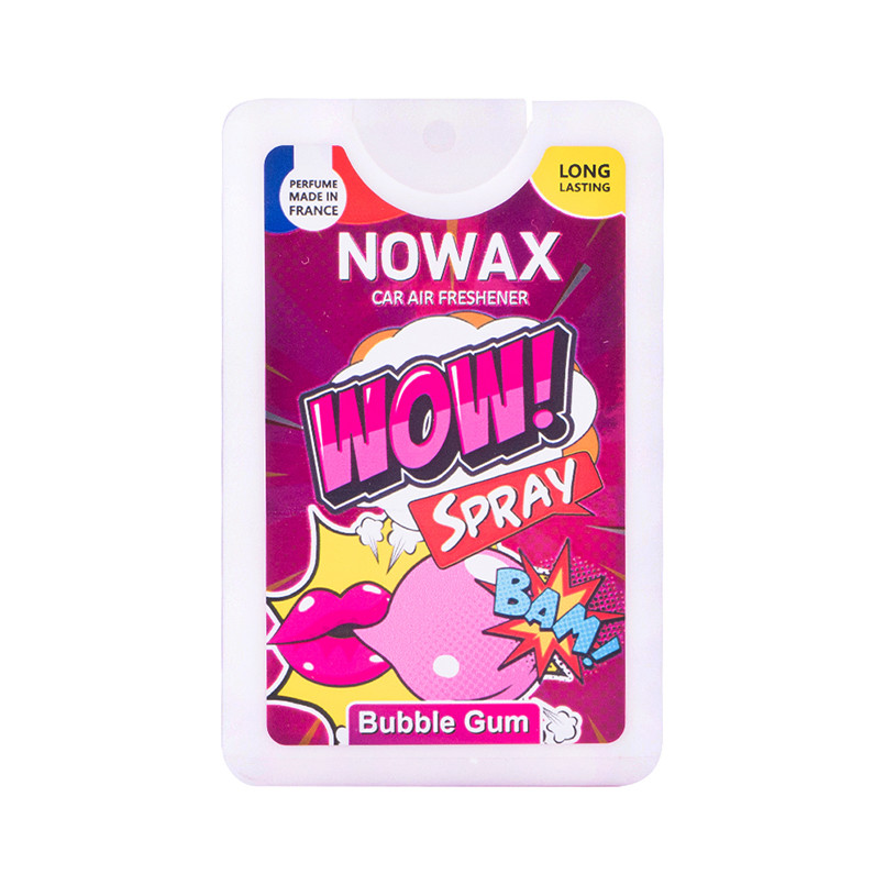 Ароматизатор повітря з розпилювачем Nowax Wow Spray 18мл Bubble Gum Львів - фото 1